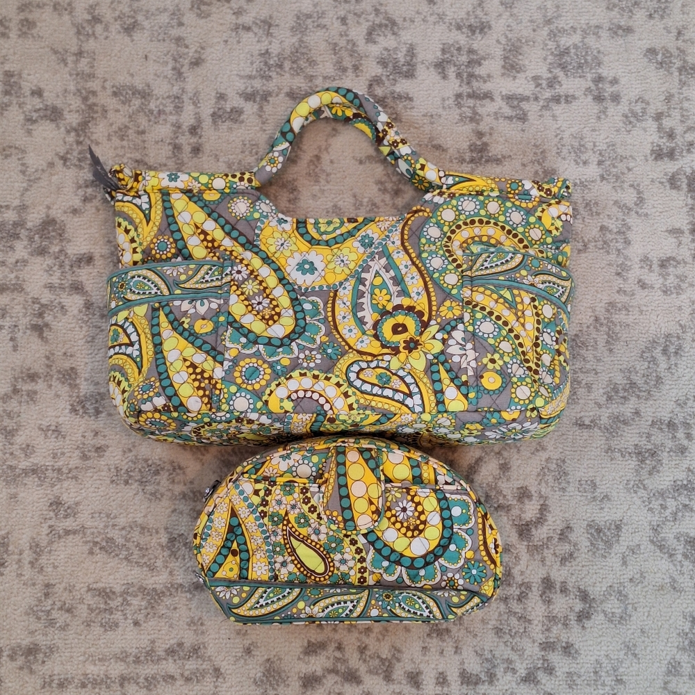 Vera Bradley travel bag set